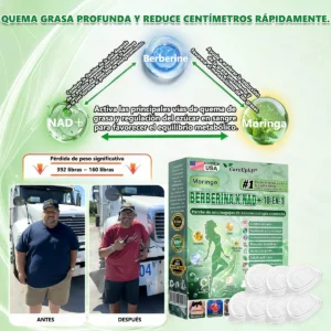 Alternative view of 🇺🇸 Tienda Oficial | CareUplift® Moringa · Berberina × NAD+ 10-en-1 Advanced Nano Microneedle Patch