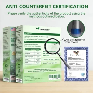 CareUplift® Moringa · Berberine × NAD+ 10-in-1 Slimming & Firming Microneedle Patch