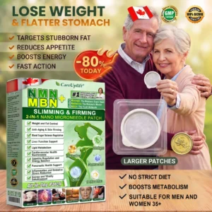 CareUplift® Moringa · Berberine × NAD+ 10-in-1 Advanced Nano Microneedle Patch 🇨🇦