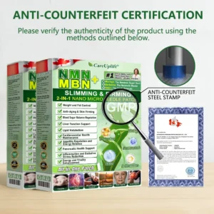 CareUplift® Moringa · Berberine × NAD+ 10-in-1 Advanced Nano Microneedle Patch 🇨🇦