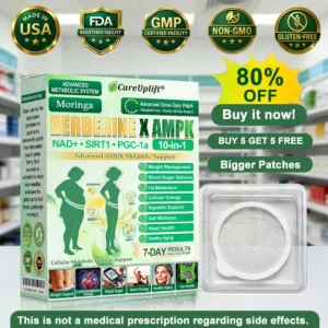 👩⚕️🇺🇲𝐂𝐚𝐫𝐞𝐔𝐩𝐥𝐢𝐟𝐭®MetaboX 10-IN-1 Berberine AMPK Patch